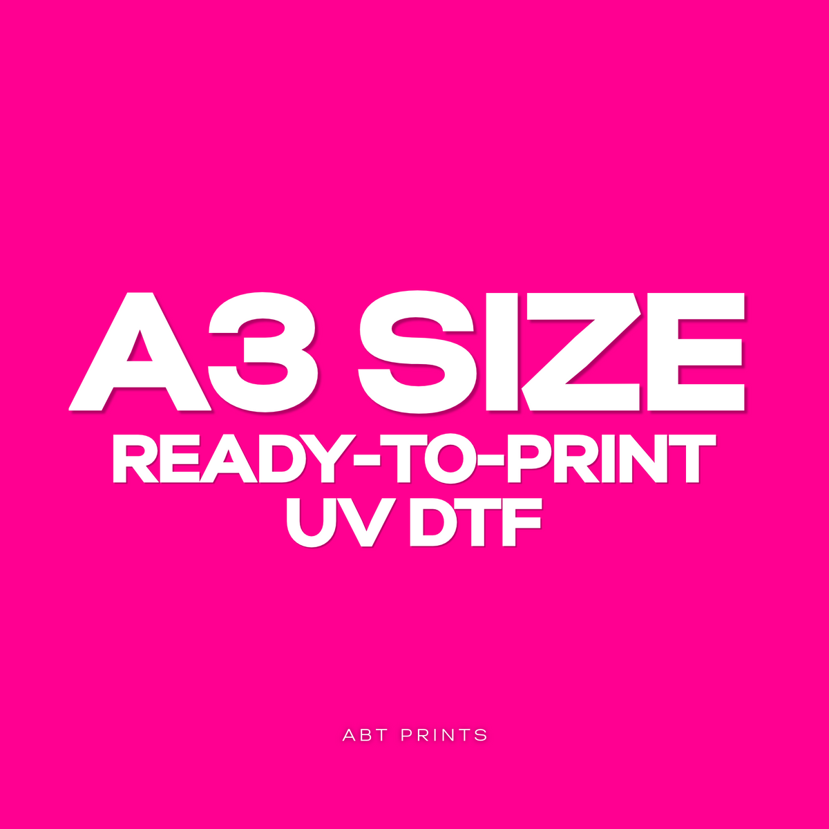 A3 UV DTF Designs for Ceramic Mugs, Cups & Tumblers